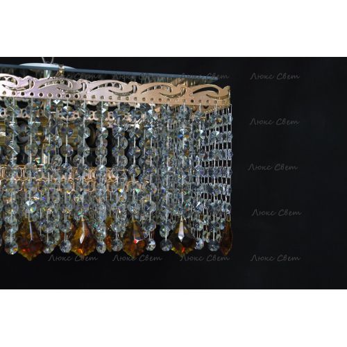 Люстра Квадрат Гамма дубик чайный  в Сочи Гусь Хрустальный