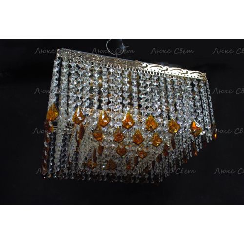 Люстра Квадрат Гамма дубик чайный  в Сочи Гусь Хрустальный