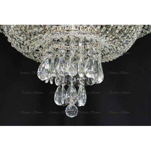 Люстра Водопад камень обтикон в Сочи Гусь Хрустальный