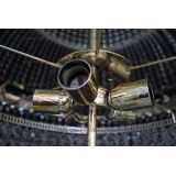 Люстра Водопад камень обтикон в Сочи