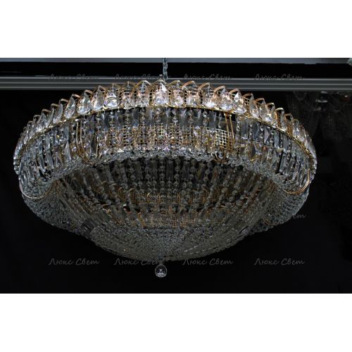 Люстра Кольцо Купол 2 - 1000 мм в Сочи Гусь Хрустальный