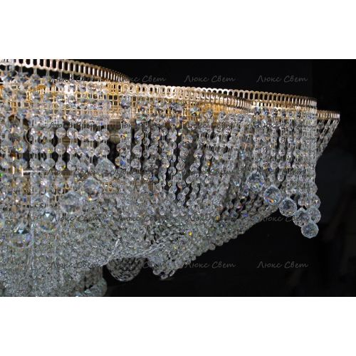 Люстра Лотос 1500 мм в Сочи Гусь Хрустальный