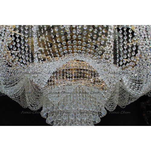 Люстра Лотос 1500 мм в Сочи Гусь Хрустальный