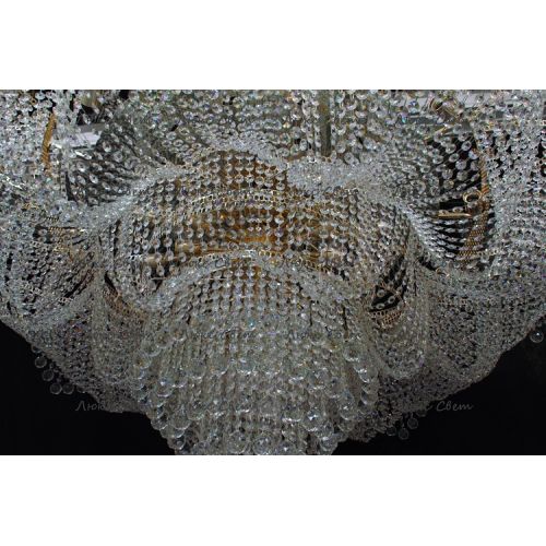 Люстра Лотос 1500 мм в Сочи Гусь Хрустальный