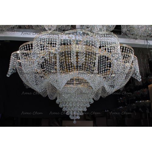 Люстра Лотос 1500 мм в Сочи Гусь Хрустальный