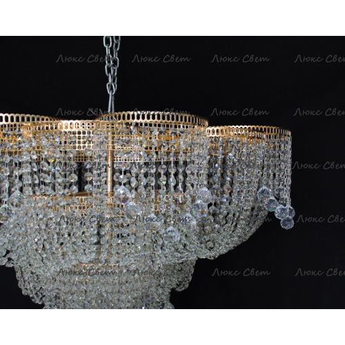 Люстра Лотос 1000 мм  в Сочи Гусь Хрустальный