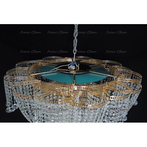 Люстра Лотос 1000 мм  в Сочи Гусь Хрустальный
