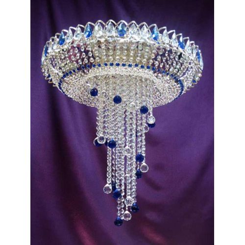 Люстра Анжелика шар 30 цветная в Сочи Гусь Хрустальный