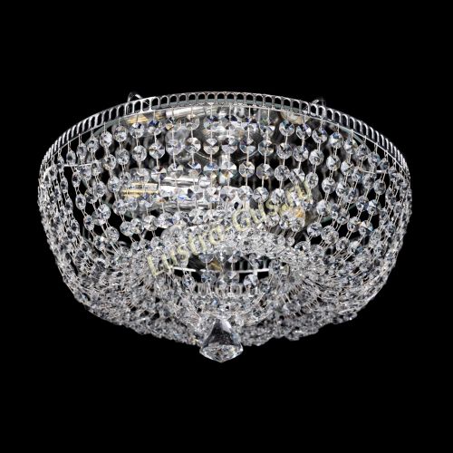 Люстра Анжела Купол конус в Сочи Гусь Хрустальный