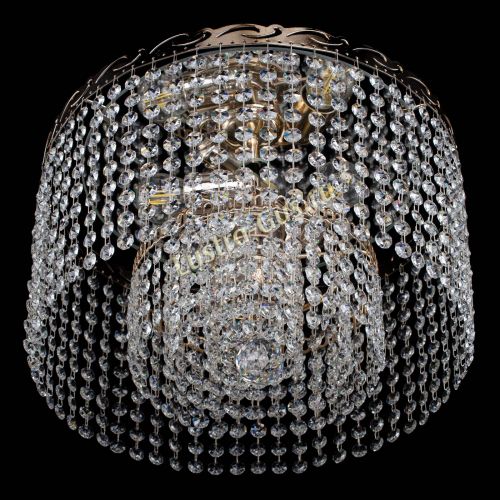 Люстра Анжелика 3 лампы + низ 1 в Сочи Гусь Хрустальный