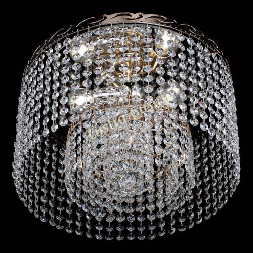 Люстра Анжелика 3 лампы + низ 1 в Сочи Гусь Хрустальный