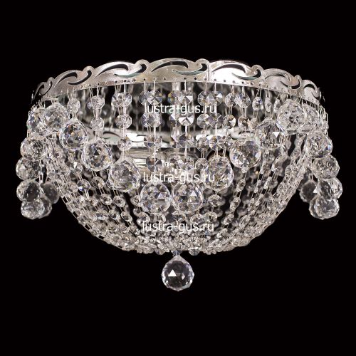 Люстра Анжелика 3 лампы шар 30 мм в Сочи Гусь Хрустальный