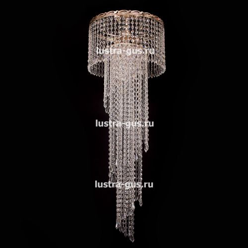 Люстра Анжелика +низ винтажом в Сочи Гусь Хрустальный