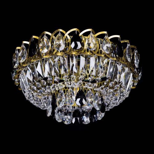 Люстра Астра Бутон №1 черная под бронзу в Сочи Гусь Хрустальный