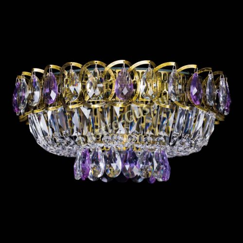 Люстра Астра Бутон №1 фиолетовая под бронзу в Сочи Люстра Астра Бутон №1 фиолетовая под бронзу в Сочи