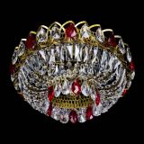 Люстра Астра Бутон №1 красная под бронзу в Сочи