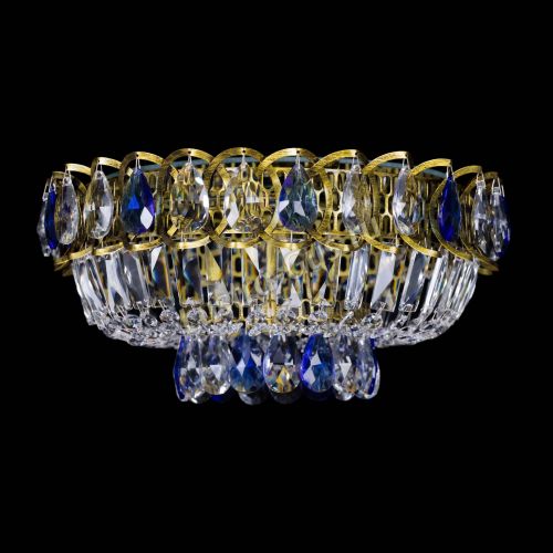 Люстра Астра Бутон №1 синяя под бронзу в Сочи Люстра Астра Бутон №1 синяя под бронзу в Сочи