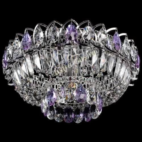 Люстра Астра Бутон №1 фиолетовая в Сочи Гусь Хрустальный