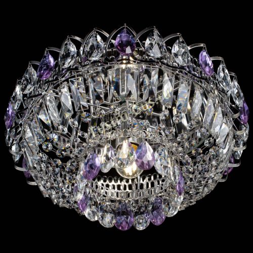 Люстра Астра Бутон №1 фиолетовая в Сочи Гусь Хрустальный