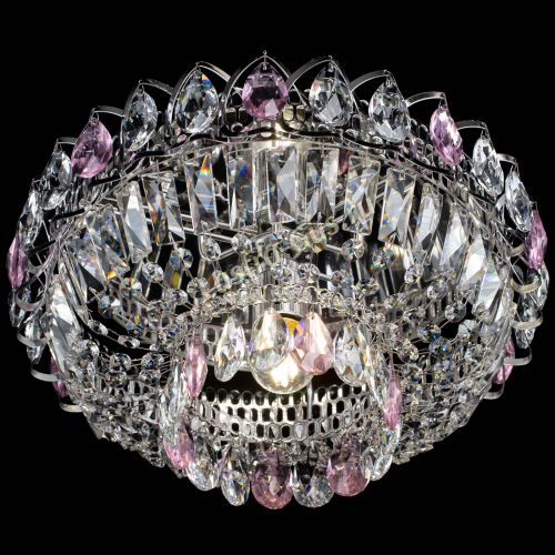 Люстра Астра Бутон №1 розовая в Сочи Гусь Хрустальный