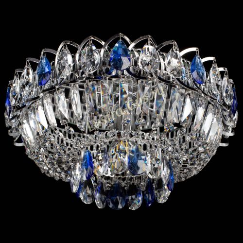 Люстра Астра Бутон №1 синяя в Сочи Гусь Хрустальный