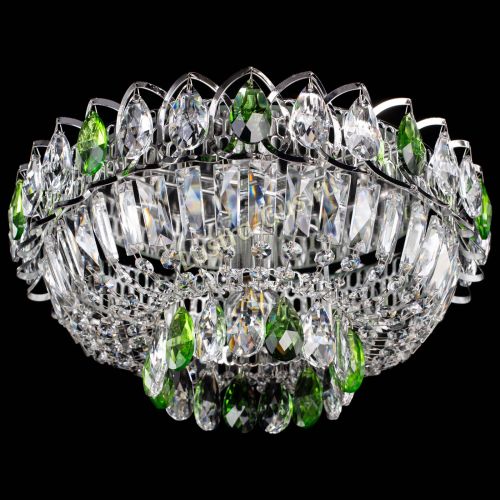 Люстра Астра Бутон №1 зеленая в Сочи Гусь Хрустальный