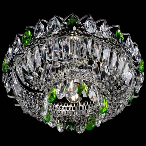 Люстра Астра Бутон №1 зеленая в Сочи Гусь Хрустальный