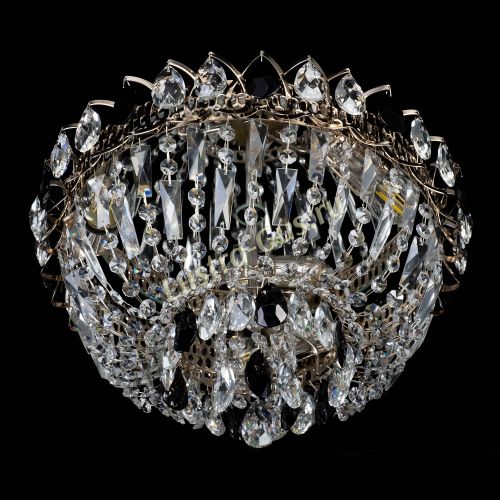 Люстра Астра Бутон №2 черная в Сочи Гусь Хрустальный