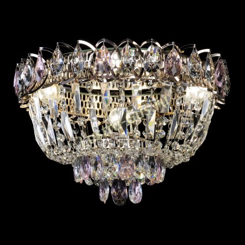 Люстра Астра Бутон №2 розовая в Сочи Гусь Хрустальный