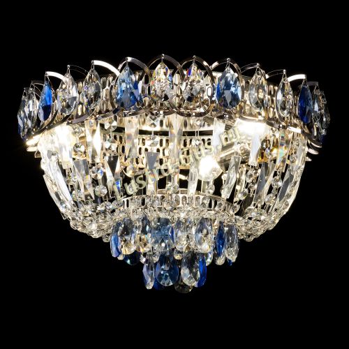 Люстра Астра Бутон №2 синяя в Сочи Гусь Хрустальный