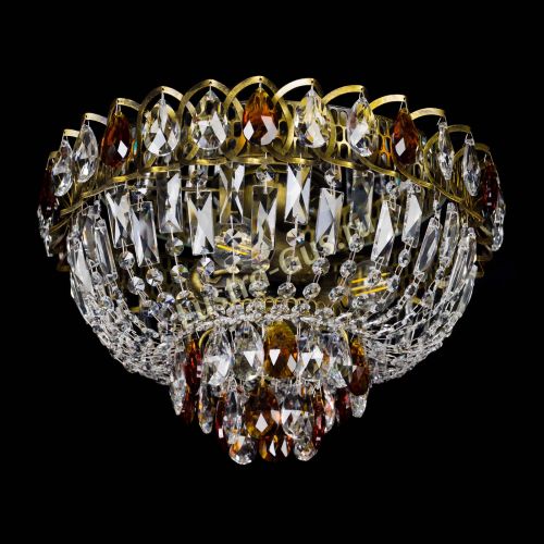 Люстра Астра Бутон №3 чайная под бронзу в Сочи Гусь Хрустальный