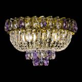 Люстра Астра Бутон №3 фиолетовая под бронзу в Сочи