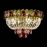 Люстра Астра Бутон №3 красная под бронзу в Сочи Люстра Астра Бутон №3 красная под бронзу в Сочи