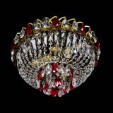 Люстра Астра Бутон №3 красная под бронзу в Сочи Люстра Астра Бутон №3 красная под бронзу в Сочи