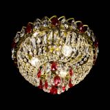 Люстра Астра Бутон №3 красная под бронзу в Сочи Люстра Астра Бутон №3 красная под бронзу в Сочи