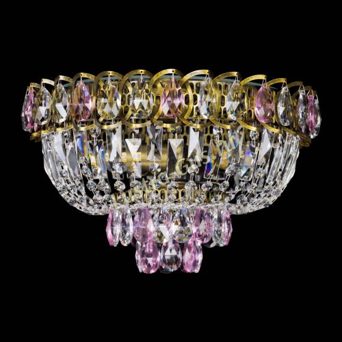 Люстра Астра Бутон №3 розовая под бронзу в Сочи Люстра Астра Бутон №3 розовая под бронзу в Сочи