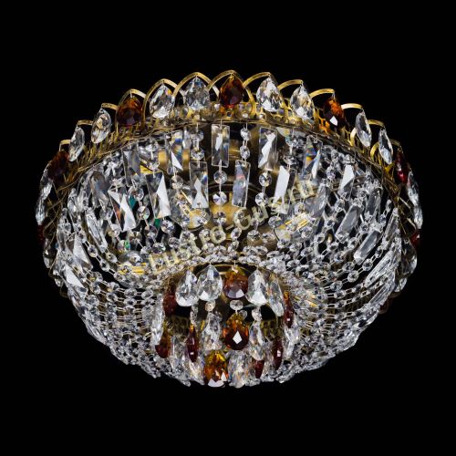 Люстра Астра Бутон №5 чайная под бронзу в Сочи Гусь Хрустальный