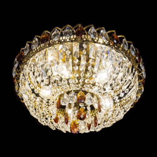 Люстра Астра Бутон №5 чайная под бронзу в Сочи Гусь Хрустальный