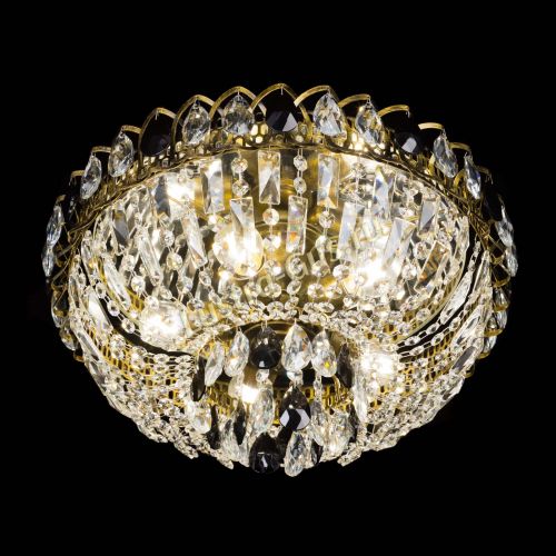 Люстра Астра Бутон №5 черная под бронзу в Сочи Гусь Хрустальный