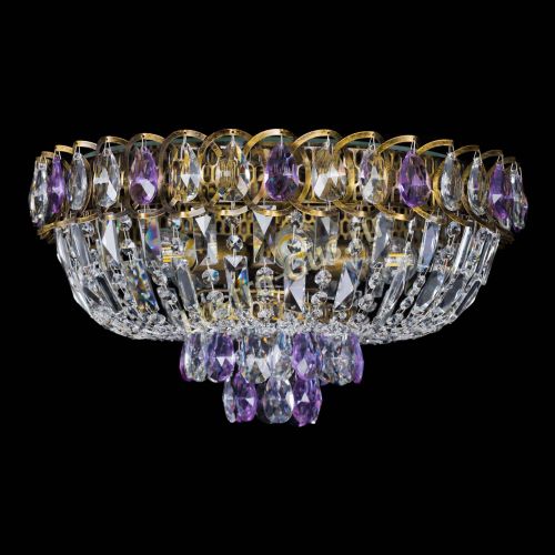 Люстра Астра Бутон №5 фиолетовая под бронзу в Сочи Люстра Астра Бутон №5 фиолетовая под бронзу в Сочи