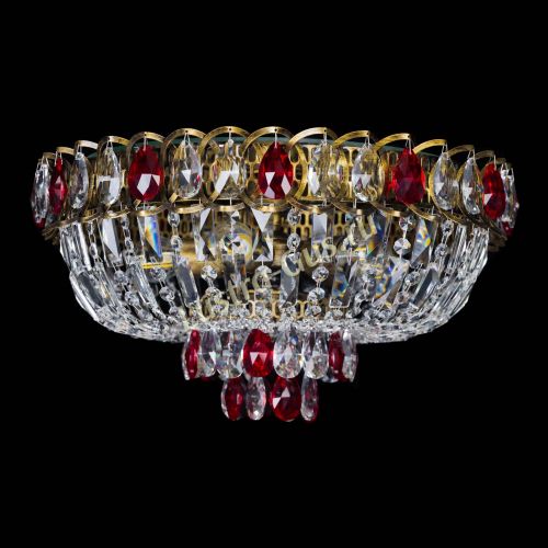 Люстра Астра Бутон №5 красная под бронзу в Сочи Люстра Астра Бутон №5 красная под бронзу в Сочи