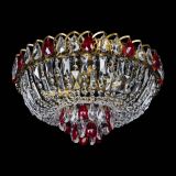 Люстра Астра Бутон №5 красная под бронзу в Сочи Люстра Астра Бутон №5 красная под бронзу в Сочи