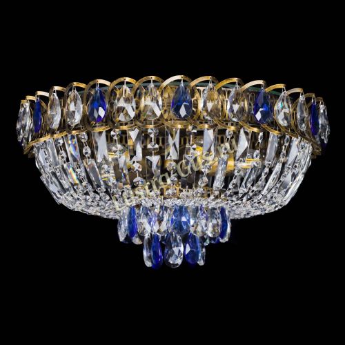 Люстра Астра Бутон №5 синяя под бронзу в Сочи Люстра Астра Бутон №5 синяя под бронзу в Сочи