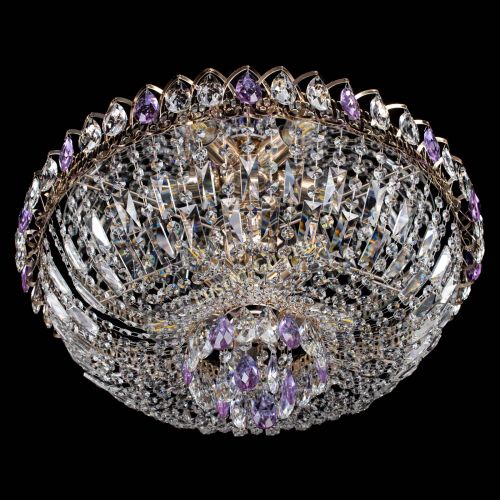 Люстра Астра Бутон №5 фиолетовая в Сочи Гусь Хрустальный