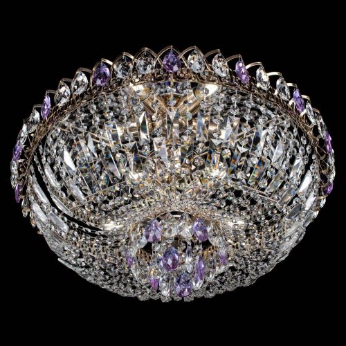 Люстра Астра Бутон №5 фиолетовая в Сочи Гусь Хрустальный