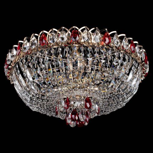 Люстра Астра Бутон №5 красная в Сочи Гусь Хрустальный