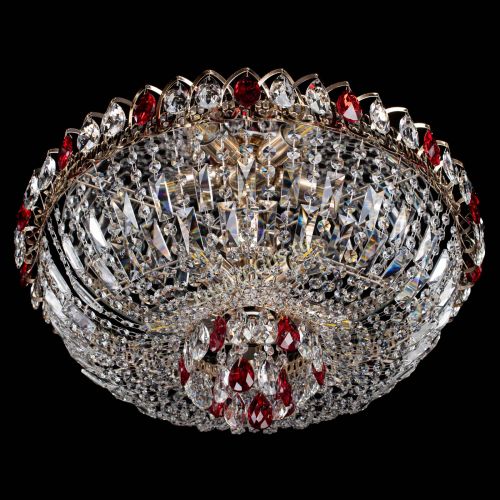 Люстра Астра Бутон №5 красная в Сочи Гусь Хрустальный