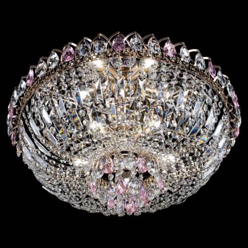 Люстра Астра Бутон №5 розовая в Сочи Гусь Хрустальный