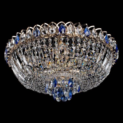 Люстра Астра Бутон №5 синяя в Сочи Гусь Хрустальный