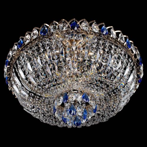 Люстра Астра Бутон №5 синяя в Сочи Гусь Хрустальный